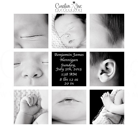 BenjaminCollage1-1webbirthinfobw