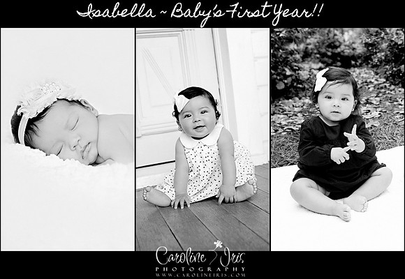 IsabellaBabysFirstYearCollageLogoBW